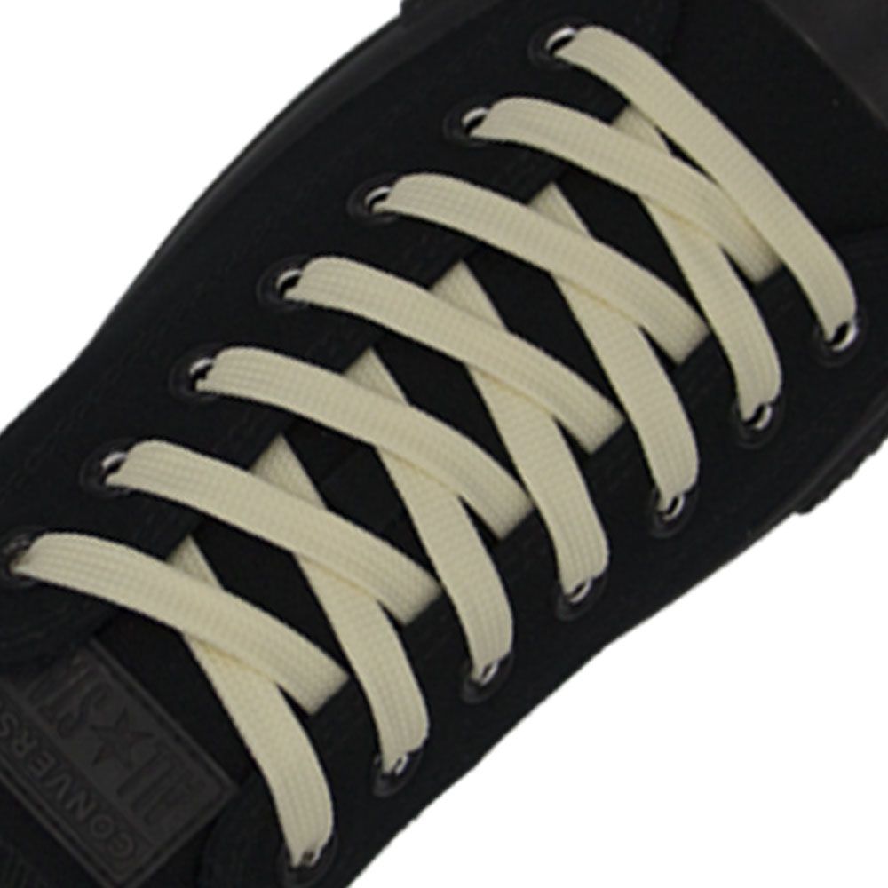 cream shoe laces