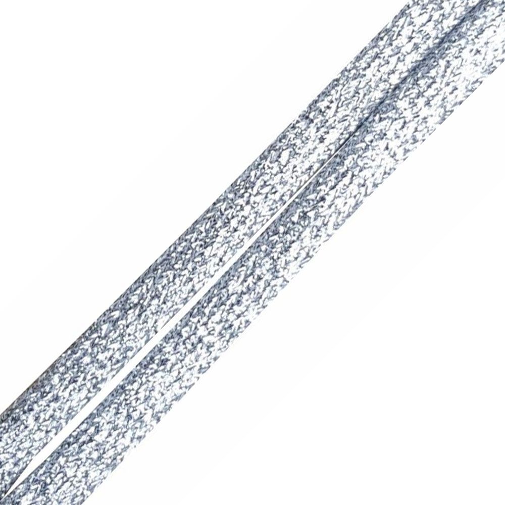 silver glitter laces