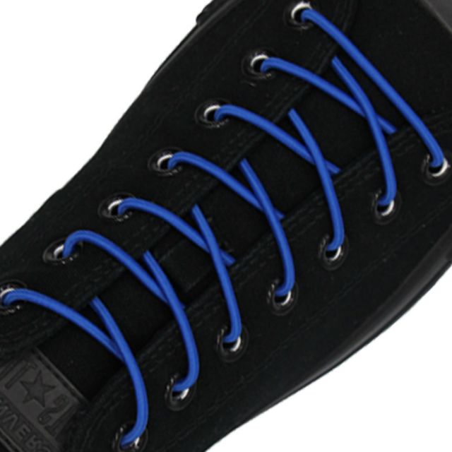 Royal Blue Elastic Shoelace - 30cm Length 3mm Diameter