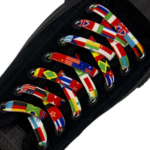 Flags Shoelace - Flat