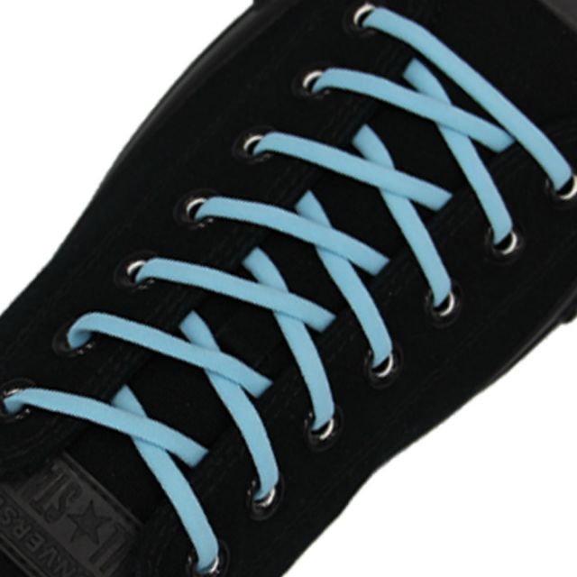 Light Blue Elastic Shoelace - 30cm Length 5mm Diameter
