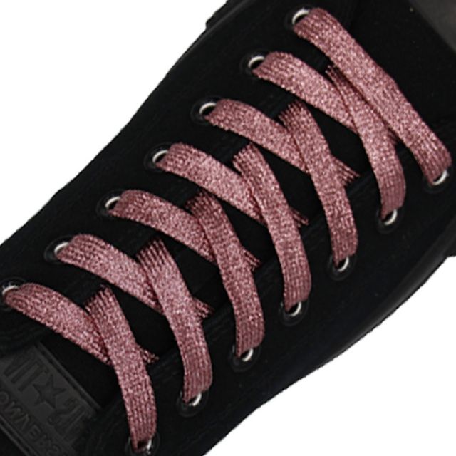 Glitter Shoelace - Pink 50cm Length 10mm Width