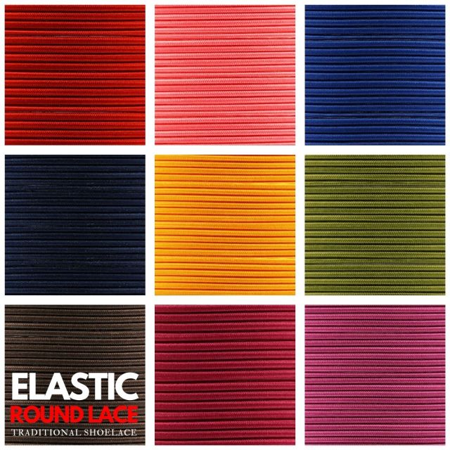 Elastic Shoelace - Round Ø3mm