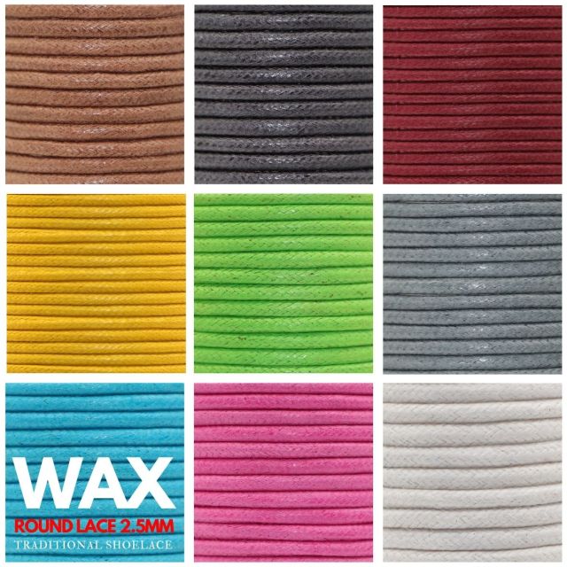 Wax Shoelace - Round Ø2.5mm